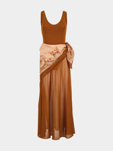 Zimmermann Tan Print Aster Scarf Maxi Dress