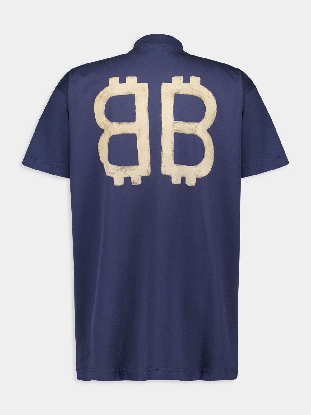 Blue Crypto Oversized T-Shirt