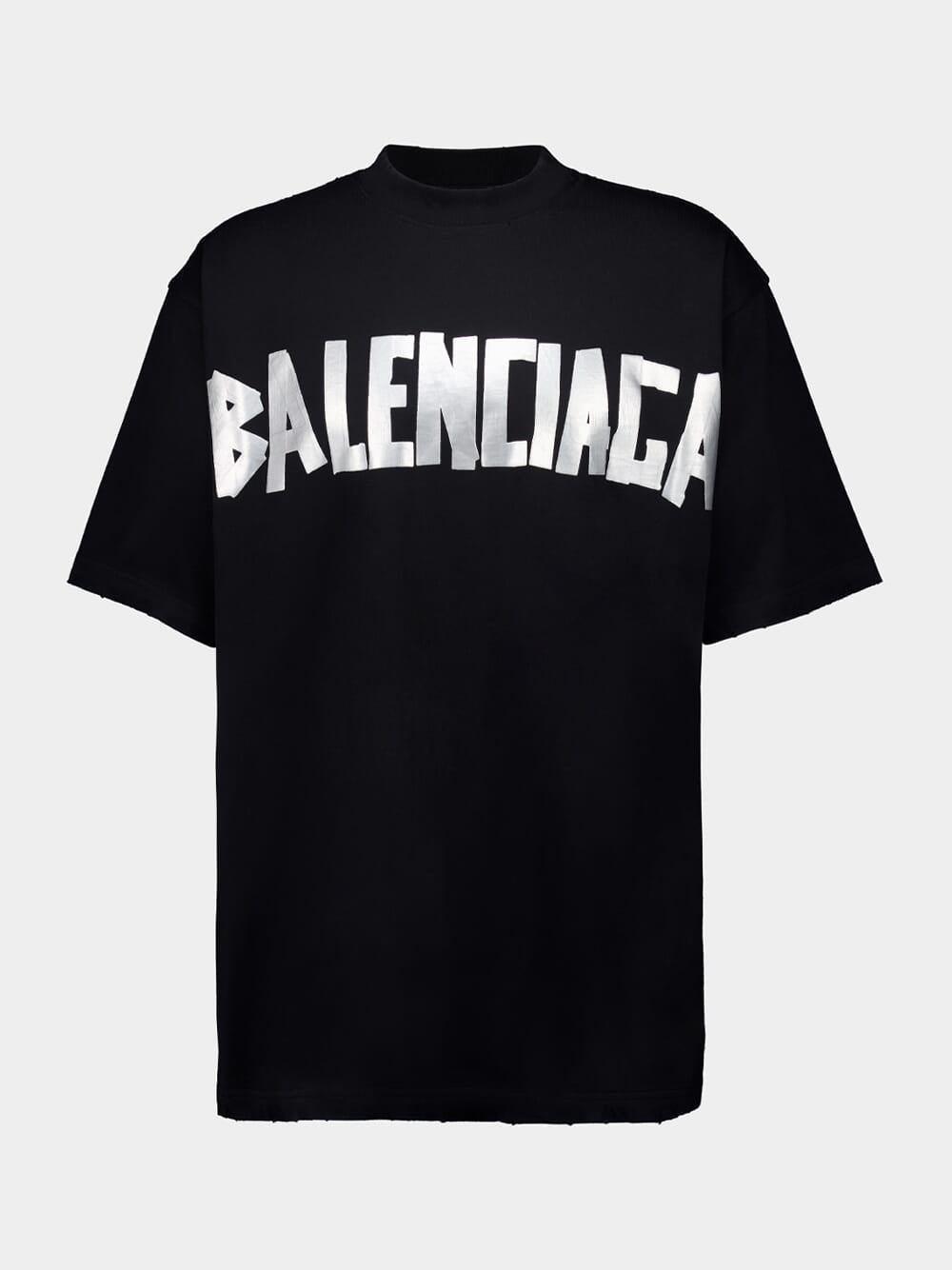 Faded Black Tape Logo T-Shirt