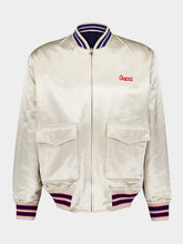 Gucci GG-Pattern Canvas Bomber Jacket