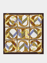 Gucci Print Silk Scarf