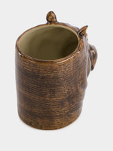 Quail Ceramics Hippo pencil pot