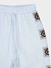 Alémais Pale Blue Grace Wide-Leg Pants