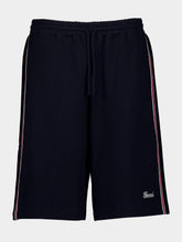 Gucci Navy Blue Cotton Jersey Shorts