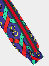 Gucci Horsebit Strap-Print Silk Jacket