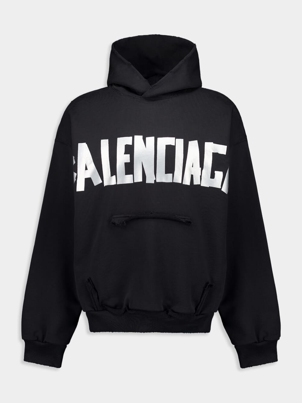 Black New Tape Type Sweatshirt