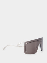 McQueen Smoke Spike Studs Mask Sunglasses