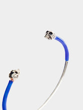Alexander McQueen Thin Twin Skull Bracelet