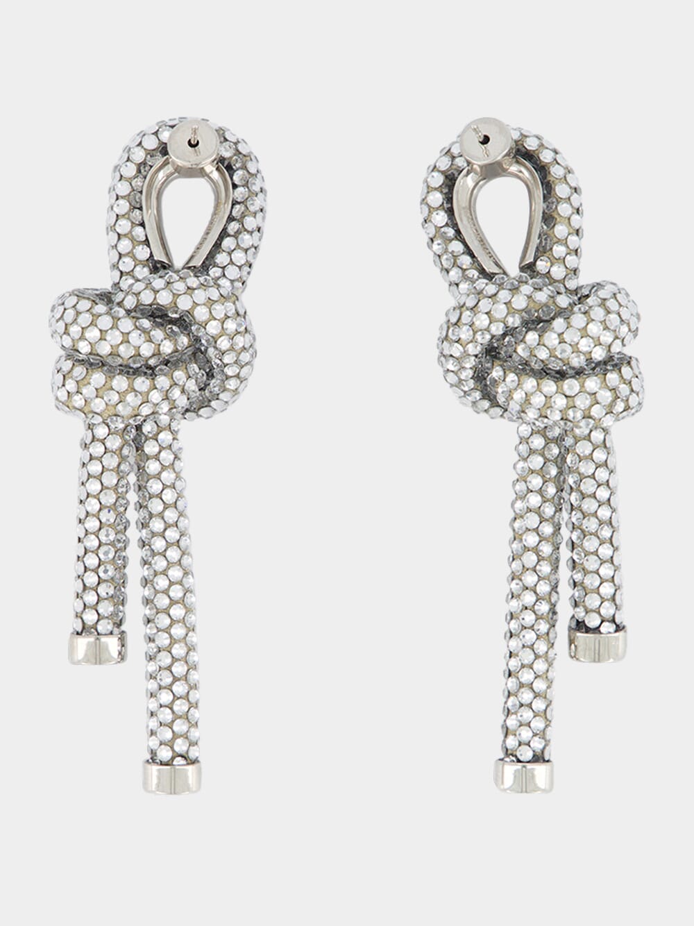 Rope Crystal-Embellished Earrings