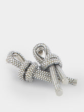 Balenciaga Rope Crystal-Embellished Earrings