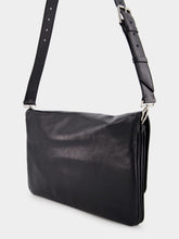 Black BB Soft Large Flap Bag | PDP - Fashion Clinic