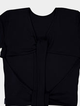 Balenciaga Long Sleeve Back Knot Top