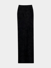 Balenciaga Velvet Maxi Skirt