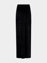 Balenciaga Velvet Maxi Skirt