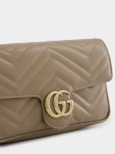 Gucci Taupe GG Marmont Mini Bag