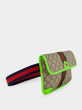Gucci Ophidia Green GG Small Belt Bag