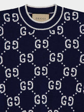 Gucci Double G Logo Jacquard Top