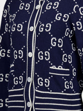 Gucci Double G Logo Jacquard Cardigan