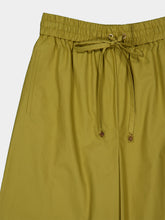 Zimmermann Moss Green Mahon Embroidered Pants