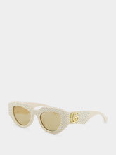 Gucci Geometric-Frame Sunglasses