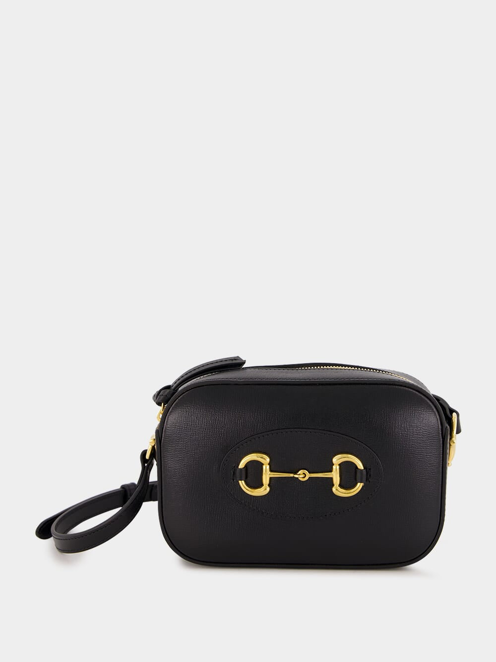 Black Horsebit 1955 Mini Shoulder Bag