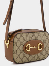 Gucci Beige & Ebony Horsebit 1955 Mini Shoulder Bag