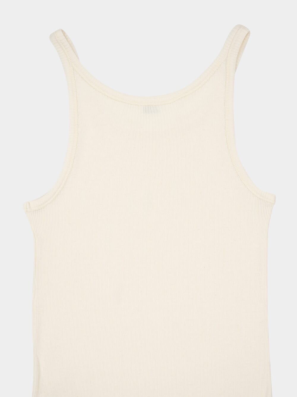 Logo-Embroidered Ribbed Tank Top