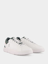On Running White and Olive The Roger Advantage Sneakers