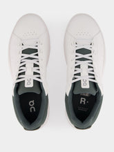 On Running White and Olive The Roger Advantage Sneakers