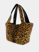 Saint Laurent Leopard Le 5 À 7 Bea Pony Hair Bag