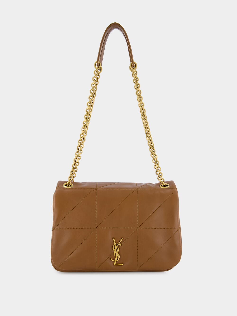 Light Fox Quilted Shoulder Bag