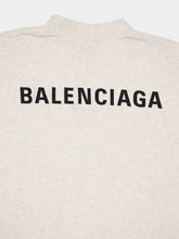 Balenciaga Back T-shirt Medium Fit in Off-White
