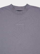 Balenciaga Grey Reflective Medium Fit T-Shirt