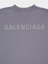 Balenciaga Grey Reflective Medium Fit T-Shirt