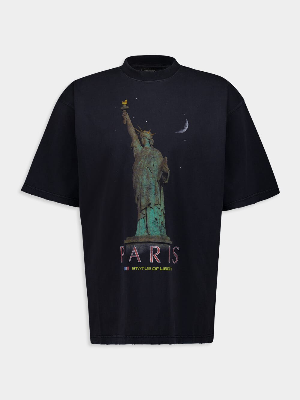 Black Paris Liberty T-Shirt