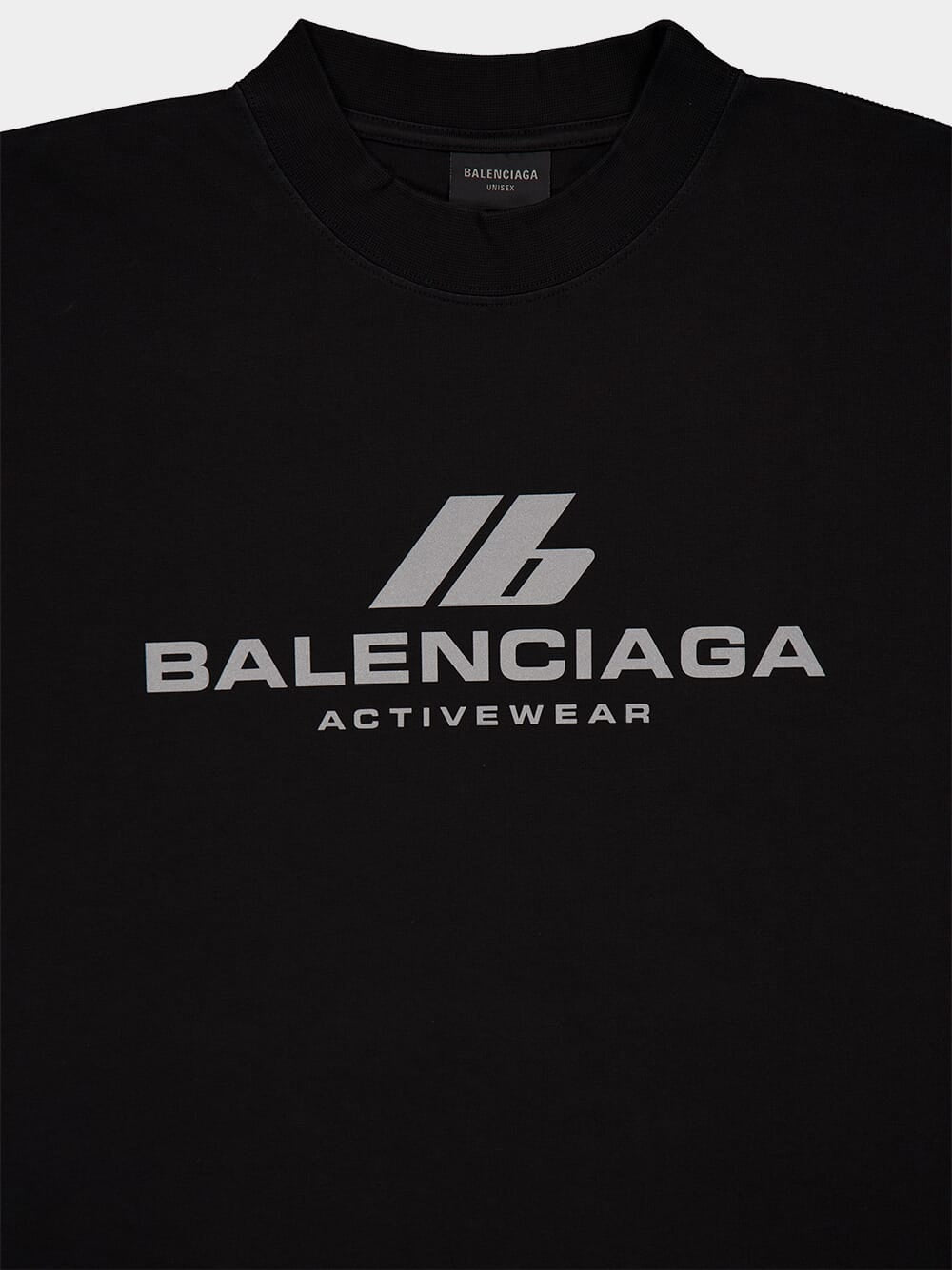 Black Activewear T-Shirt