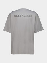 Balenciaga Grey Back Medium Fit T-shirt