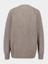 Gucci Warm Grey Wool-Cashmere Sweater