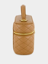 Saint Laurent Gaby Vanity Bag in Fox Brown Lambskin