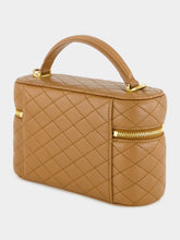 Saint Laurent Gaby Vanity Bag in Fox Brown Lambskin