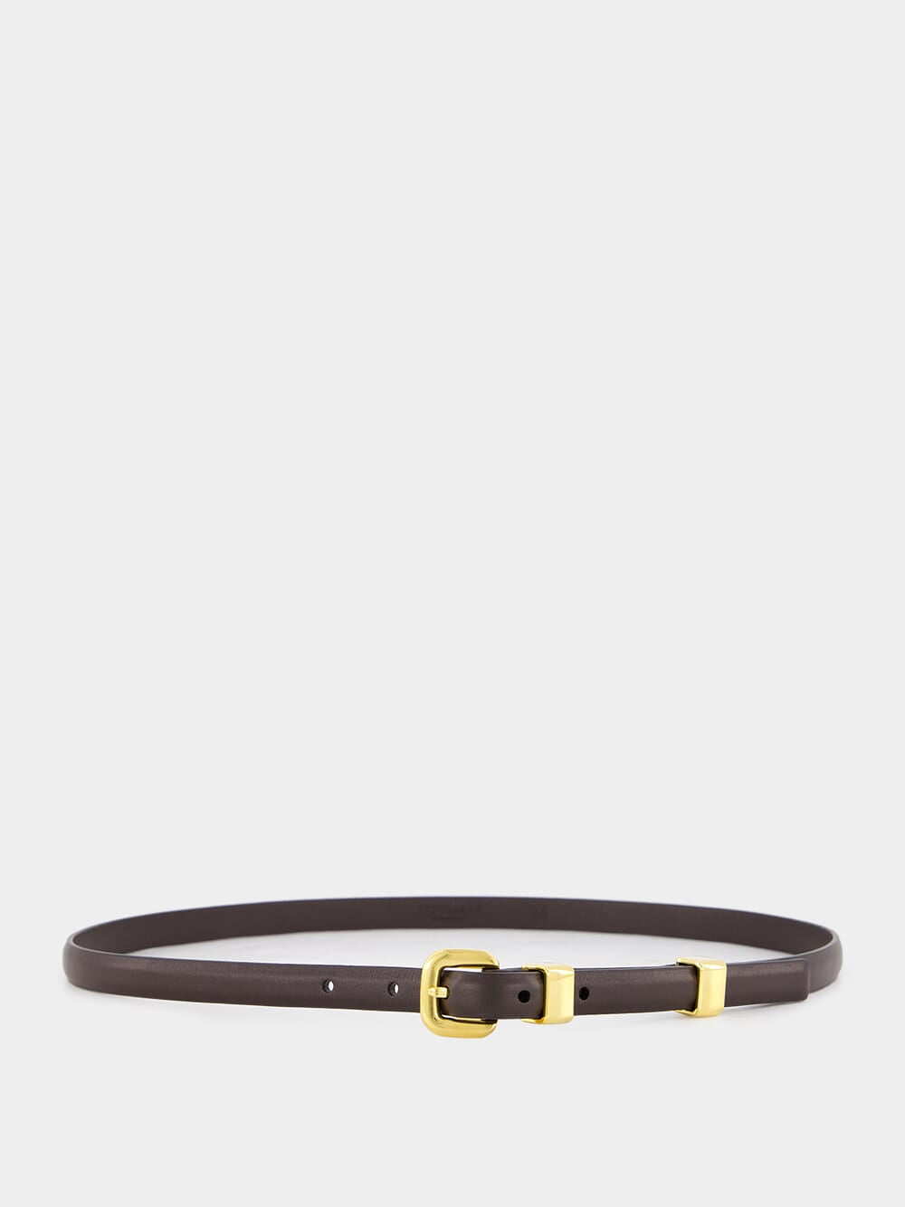 Tobacco Skinny Belt