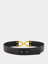 Altuzarra Black Horsebit Belt