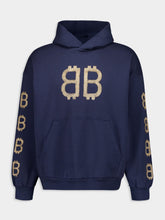 Balenciaga Blue Crypto Hoodie