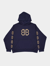 Balenciaga Blue Crypto Hoodie