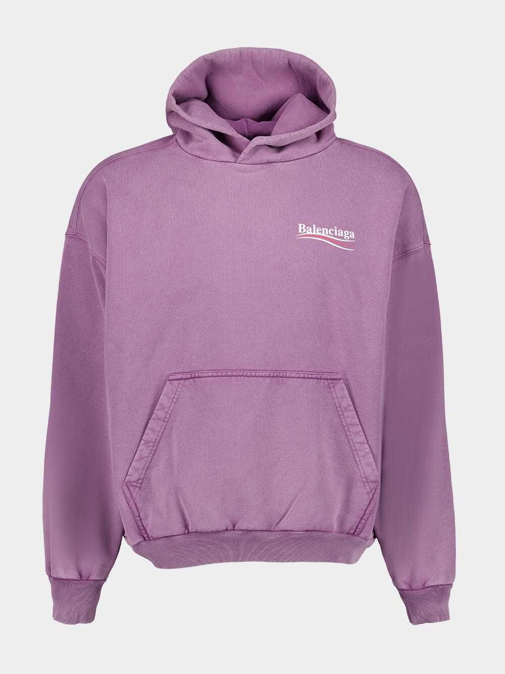 Political Campaign Sweatshirt in Faded Purple