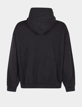 Balenciaga Washed Black Loop Sports Icon Sweatshirt