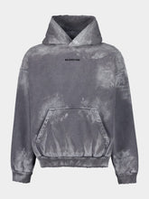Balenciaga Grey Medium Fit Back Sweatshirts