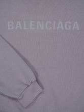 Balenciaga Grey Reflective Medium Fit Sweatshirts