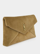 Saint Laurent Light Cumin Cassandre Large Envelope Pouch