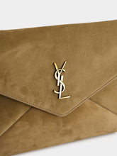 Saint Laurent Light Cumin Cassandre Large Envelope Pouch